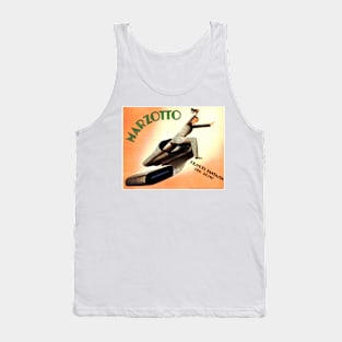 Marzotto Mens Fabric Textile Product Advertisement Vintage Italian Tank Top